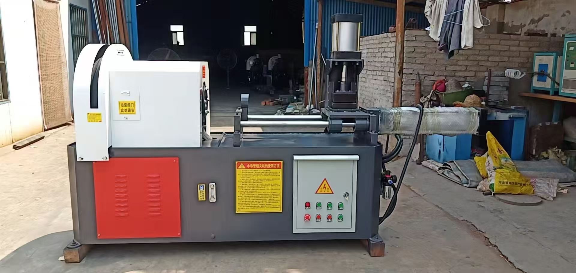 小导管缩尖机小导管冲孔机质检严格放心品质