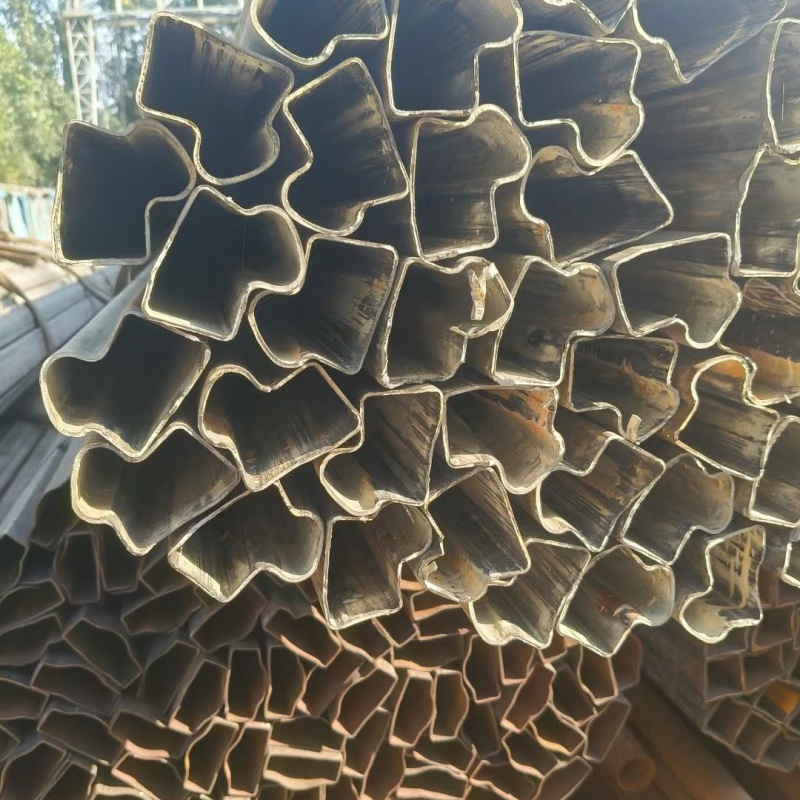 异型管,304不锈钢厚壁梅花管产品实拍