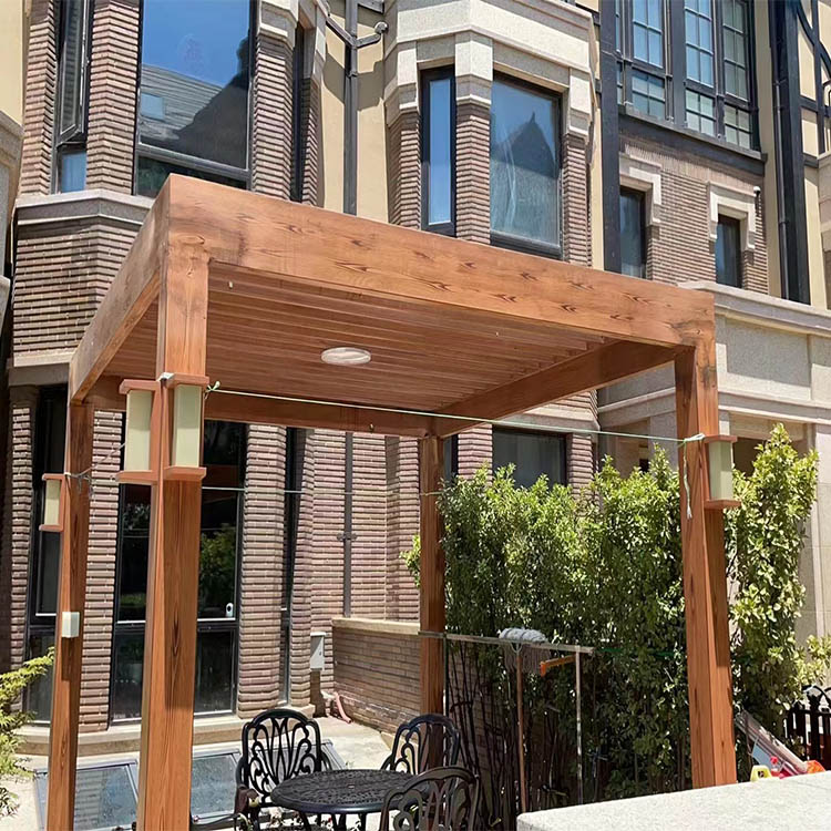 水性环保木纹漆施工多少钱#不锈钢#长廊花架#廊架护栏诚信可靠