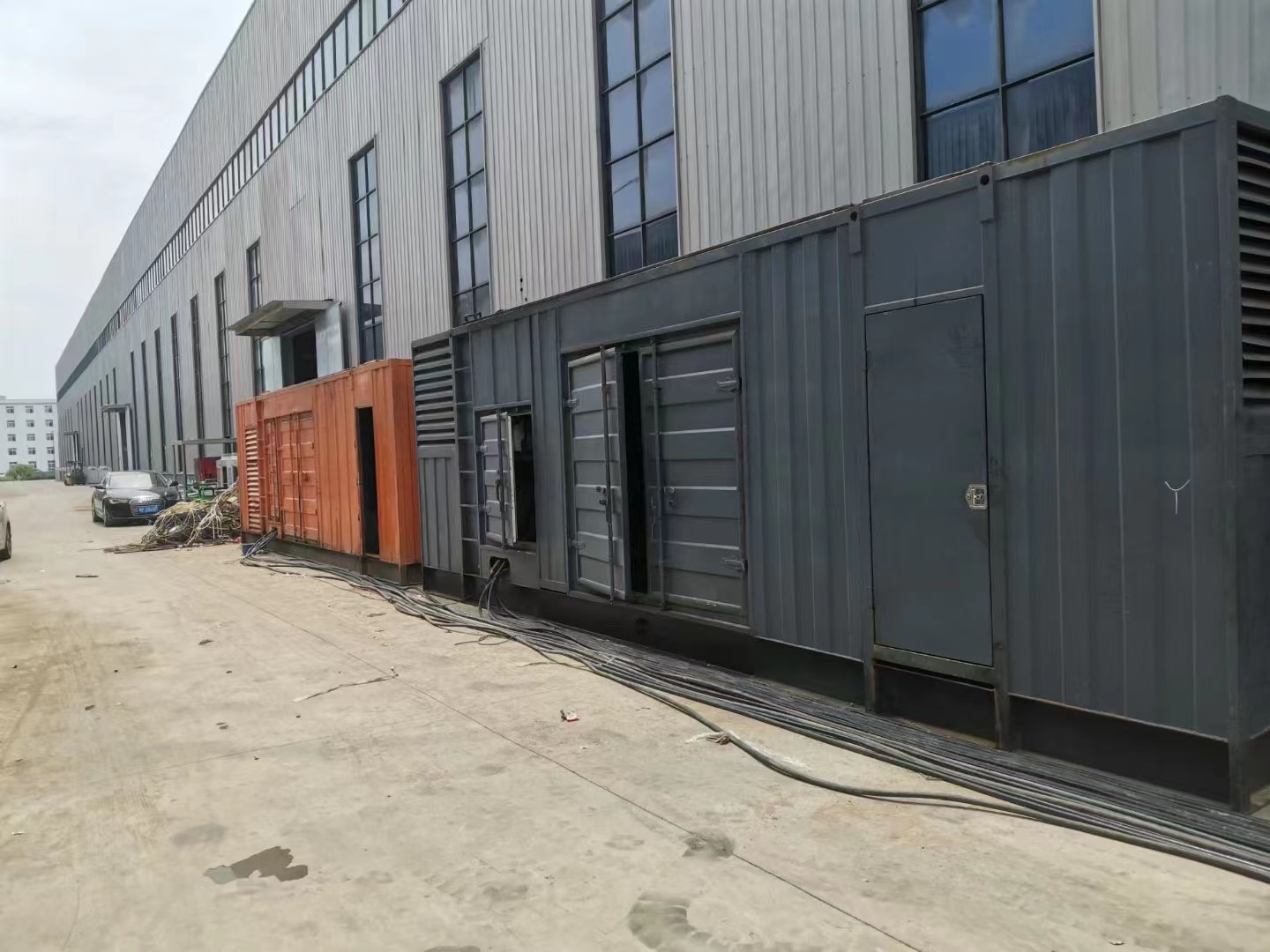 发电机电缆线租赁商家（逸尔电力租赁）功率齐全