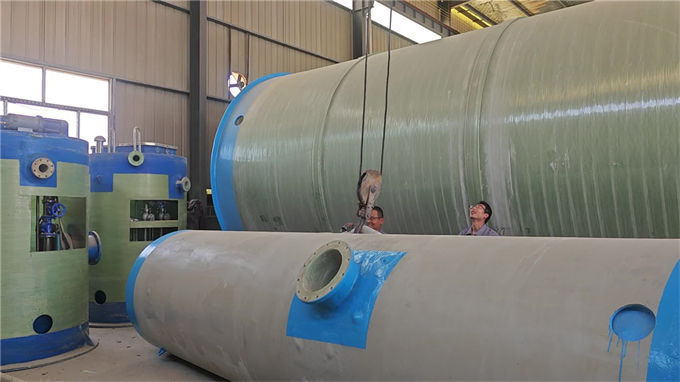 一体化泵站_玻璃钢一体化泵站用品质说话